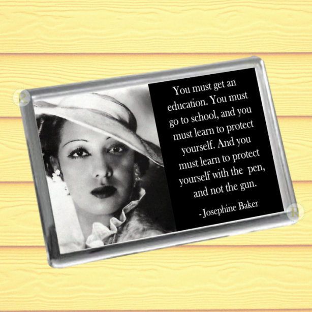 Josephine Baker A Fridge Magnet